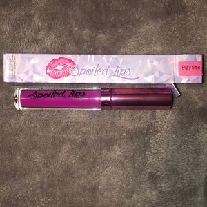 brand new spoiled lips matte lipstick in playtime